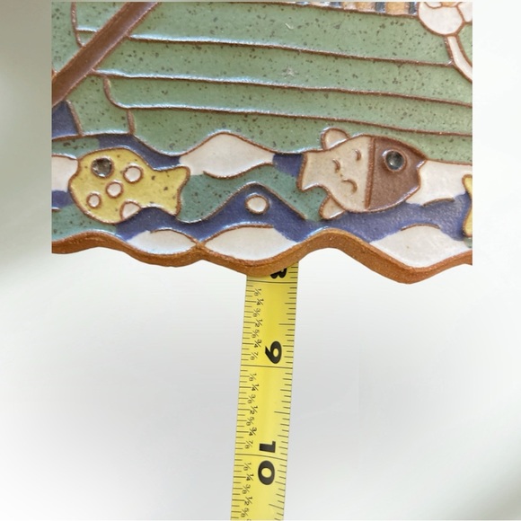 St Andrew's Abbey Pottery Noah's Ark Ceramic Piece - Picture 3 of 4